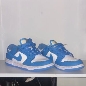 Nike Vibrant Blue and White Athletic Shoes